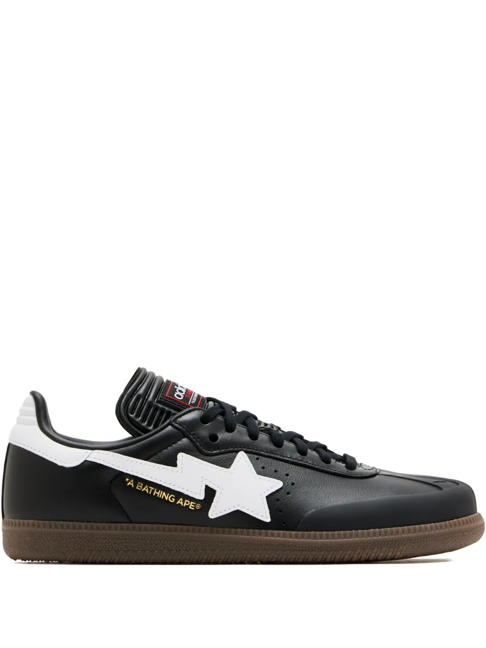 Кроссовки Samba в сотрудничестве с BAPE Adidas, черный
Кроссовки Samba в сотрудничестве с BAPE Adidas, черный