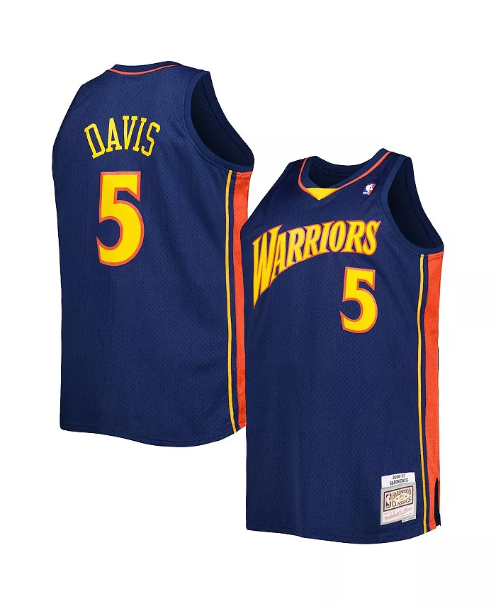 Мужская майка Baron Davis Navy Golden State Warriors Big and Tall Hardwood Classics 2006-07 Swingman Mitchell & Ness
Мужская майка Baron Davis Navy Golden State Warriors Big and Tall Hardwood Classics 2006-07 Swingman Mitchell & Ness