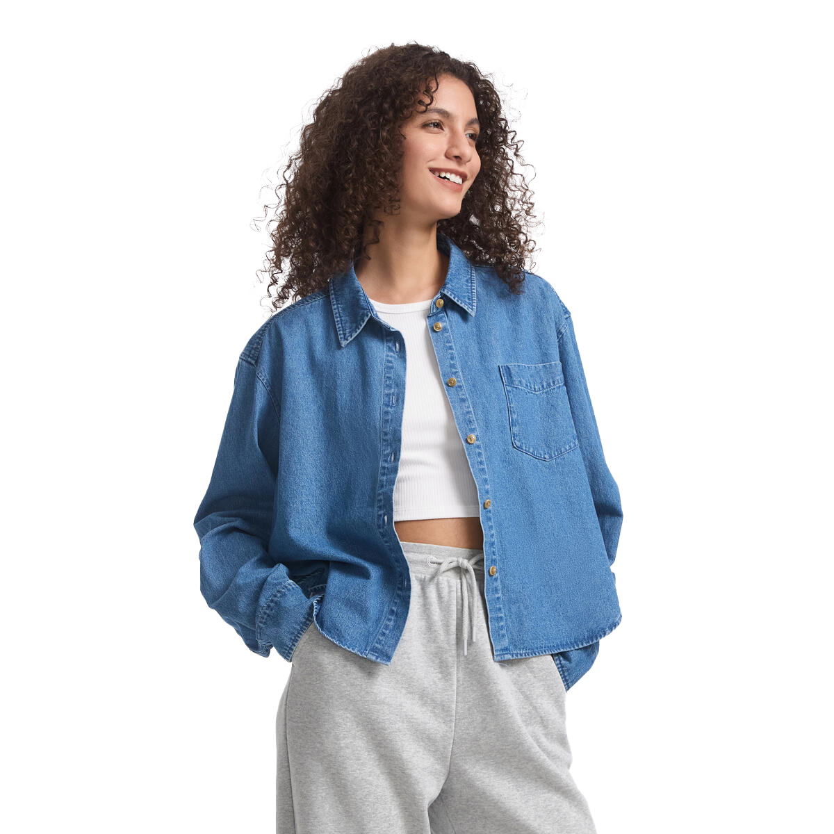 Женская рубашка GAP, Medium Washed
Женская рубашка GAP, Medium Washed