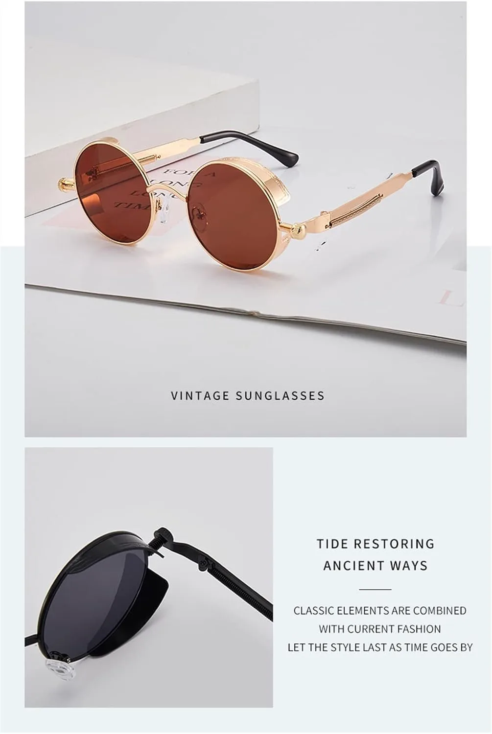 Мужские солнцезащитные очки с круглой оправой для вождения, отдыха на природе, вечеринок и активного отдыха. Женские солнцезащитные очки для вечеринок Generic, Blue
Мужские солнцезащитные очки с круглой оправой для вождения, отдыха на природе, вечеринок и активного отдыха. Женские солнцезащитные очки для вечеринок Generic, Blue