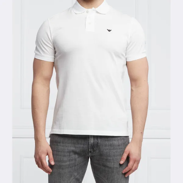 Рубашка поло стандартного кроя Emporio Armani, белый
Рубашка поло стандартного кроя Emporio Armani, белый