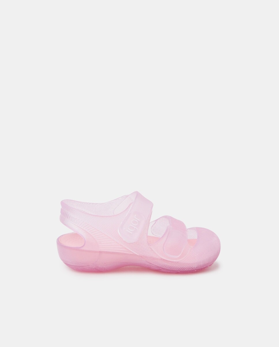 Розовые сандалии для девочки на застежке-липучке Igor, розовый
Розовые сандалии для девочки на застежке-липучке Igor, розовый