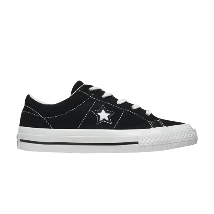 Кроссовки Converse One Star Low PS 'Black Suede', черный
Кроссовки Converse One Star Low PS 'Black Suede', черный