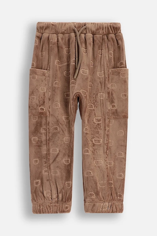 Детские бархатные спортивные штаны Coccodrillo, коричневый
Детские бархатные спортивные штаны Coccodrillo, коричневый