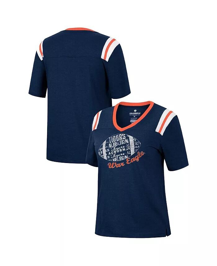 Женская темно-синяя футболка Auburn Tigers 15 Min Early Football с v-образным вырезом и принтом Colosseum
Женская темно-синяя футболка Auburn Tigers 15 Min Early Football с v-образным вырезом и принтом Colosseum