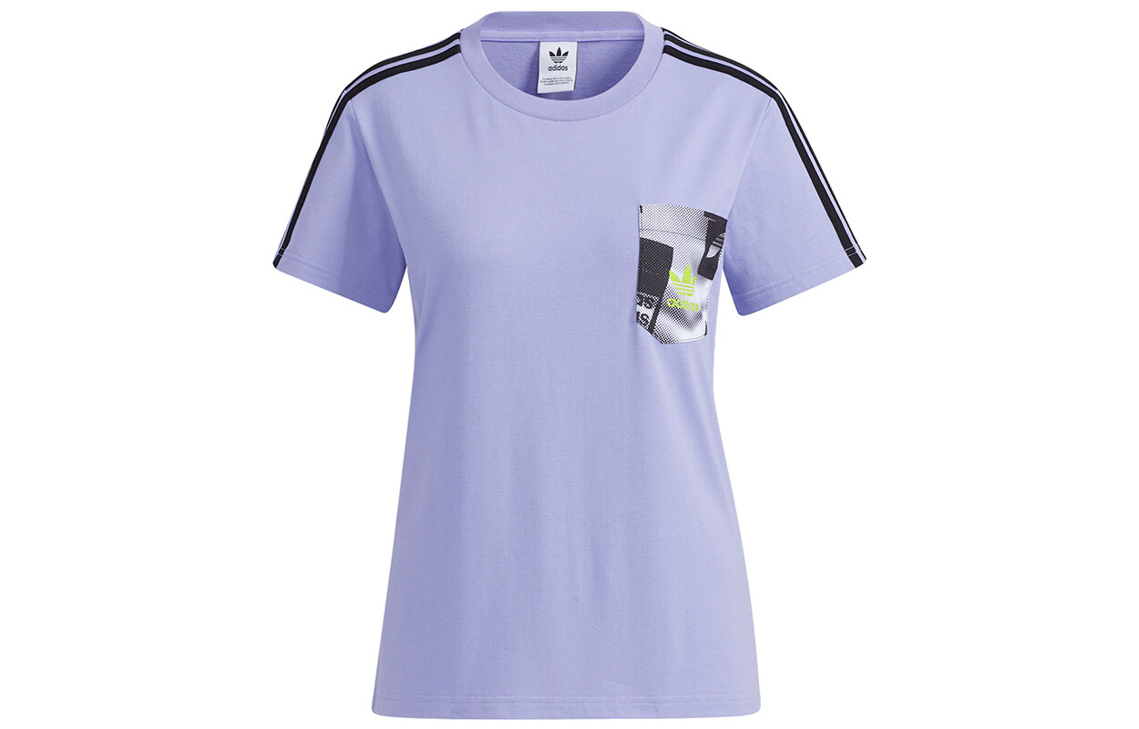 Футболка с трилистником женская фиолетовая Adidas Originals
Футболка с трилистником женская фиолетовая Adidas Originals
