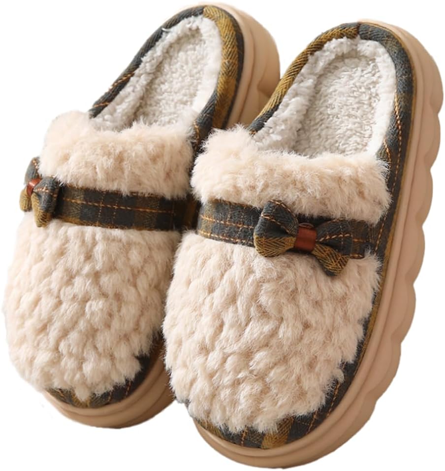 Женские тапочки для взрослых, теплые плюшевые с бантом, удобные мужские домашние тапочки с противоскользящей толстой подошвой, зимние хлопковые тапочки Uewidiod, желтый
Женские тапочки для взрослых, теплые плюшевые с бантом, удобные мужские домашние тапочки с противоскользящей толстой подошвой, зимние хлопковые тапочки Uewidiod, желтый