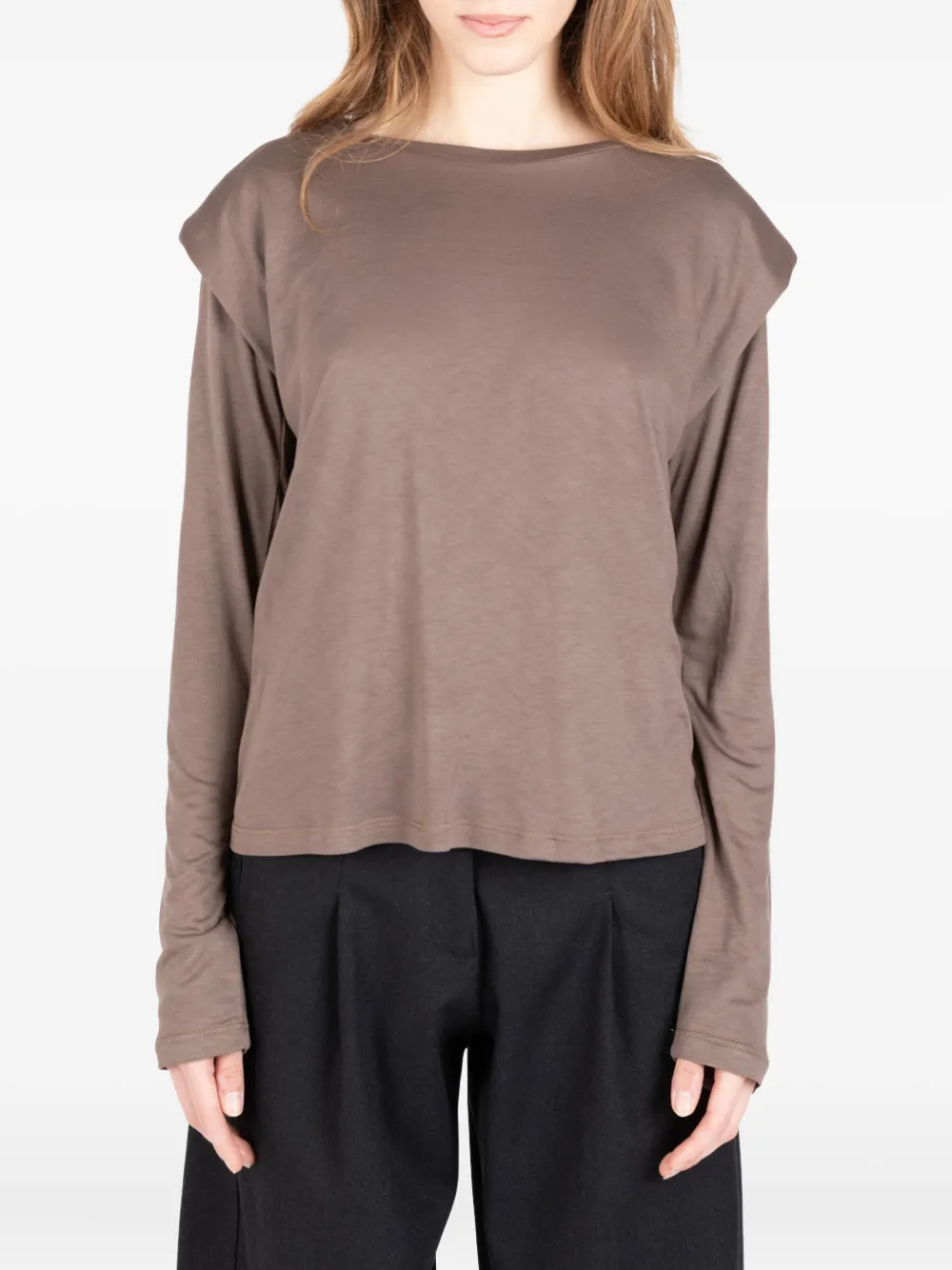 Футболка с вышитыми цифрами Société Anonyme, нейтральный
Футболка с вышитыми цифрами Société Anonyme, нейтральный