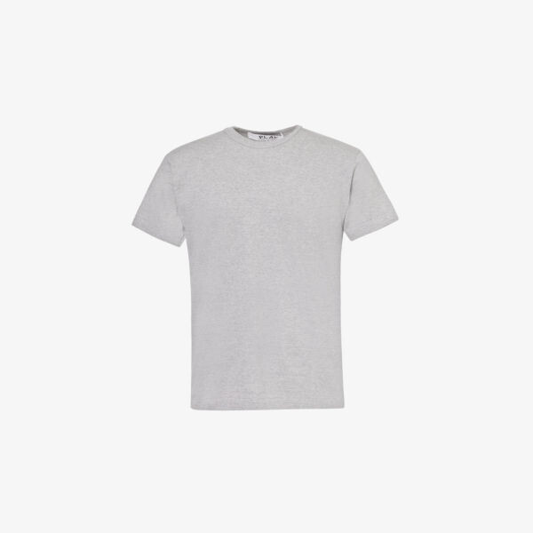 Футболка Brand-Patch с круглым вырезом, стандартного кроя, из хлопкового джерси Comme Des Garcons Play, серый
Футболка Brand-Patch с круглым вырезом, стандартного кроя, из хлопкового джерси Comme Des Garcons Play, серый