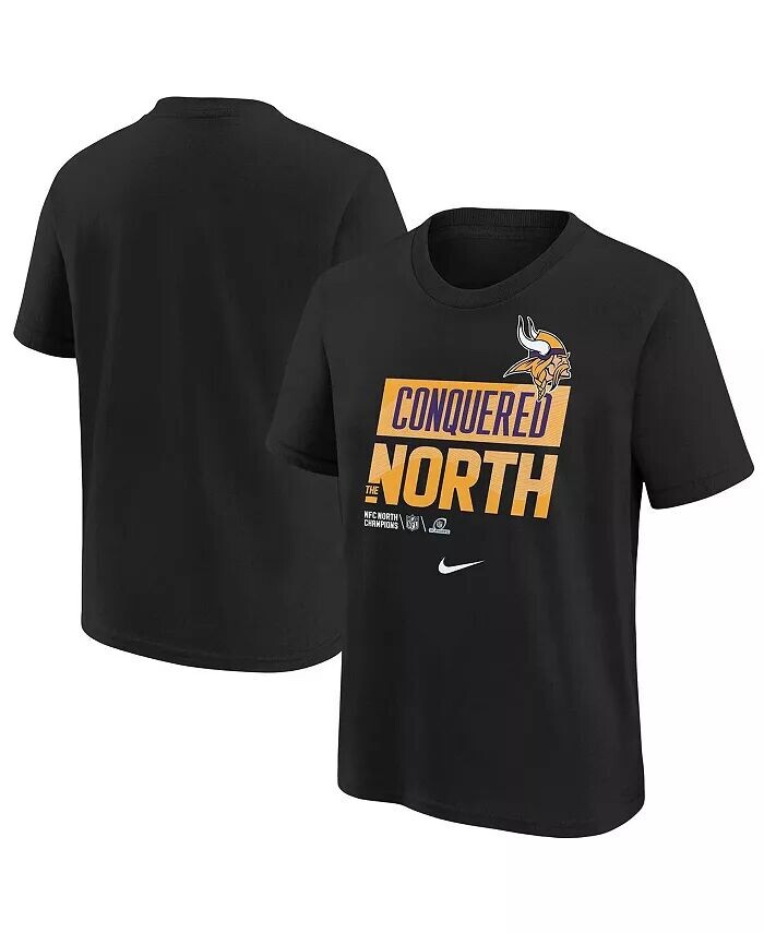 Черная футболка Big Boys Minnesota Vikings 2022 NFC North Division Champions Locker Room Trophy Collection Nike
Черная футболка Big Boys Minnesota Vikings 2022 NFC North Division Champions Locker Room Trophy Collection Nike