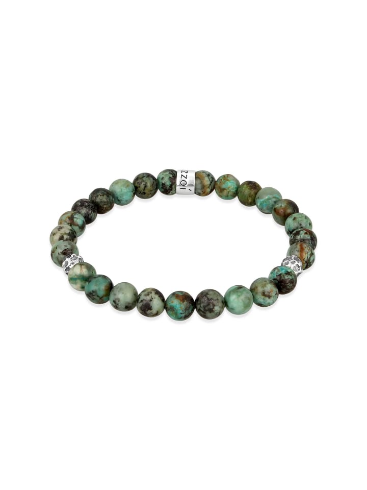 KUZZOI Браслет из серебра 925 пробы, зеленого цвета
KUZZOI Браслет из серебра 925 пробы, зеленого цвета