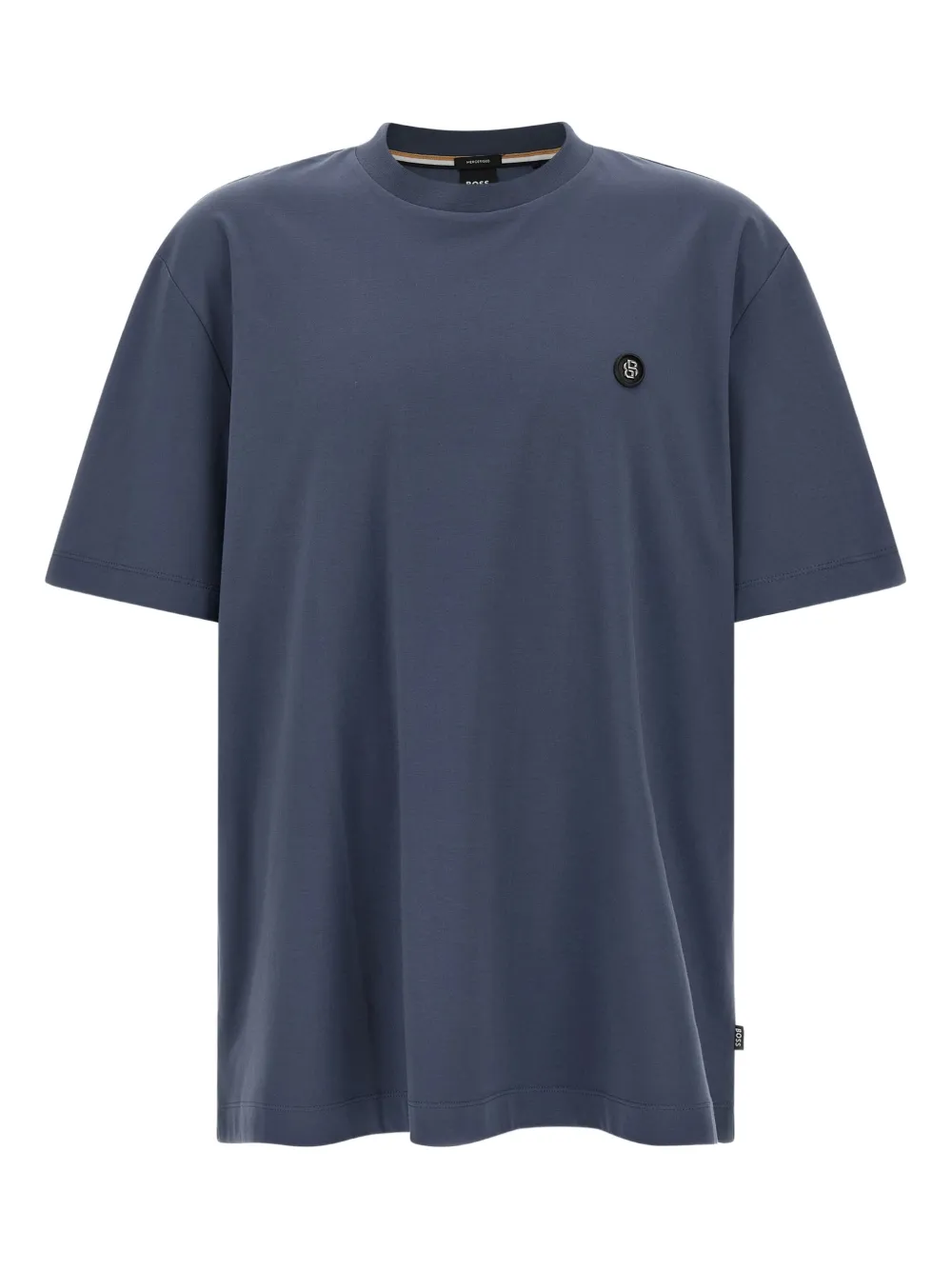 Футболка с круглым вырезом и металлической нашивкой-логотипом C-Taut 01 Boss, синий
Футболка с круглым вырезом и металлической нашивкой-логотипом C-Taut 01 Boss, синий