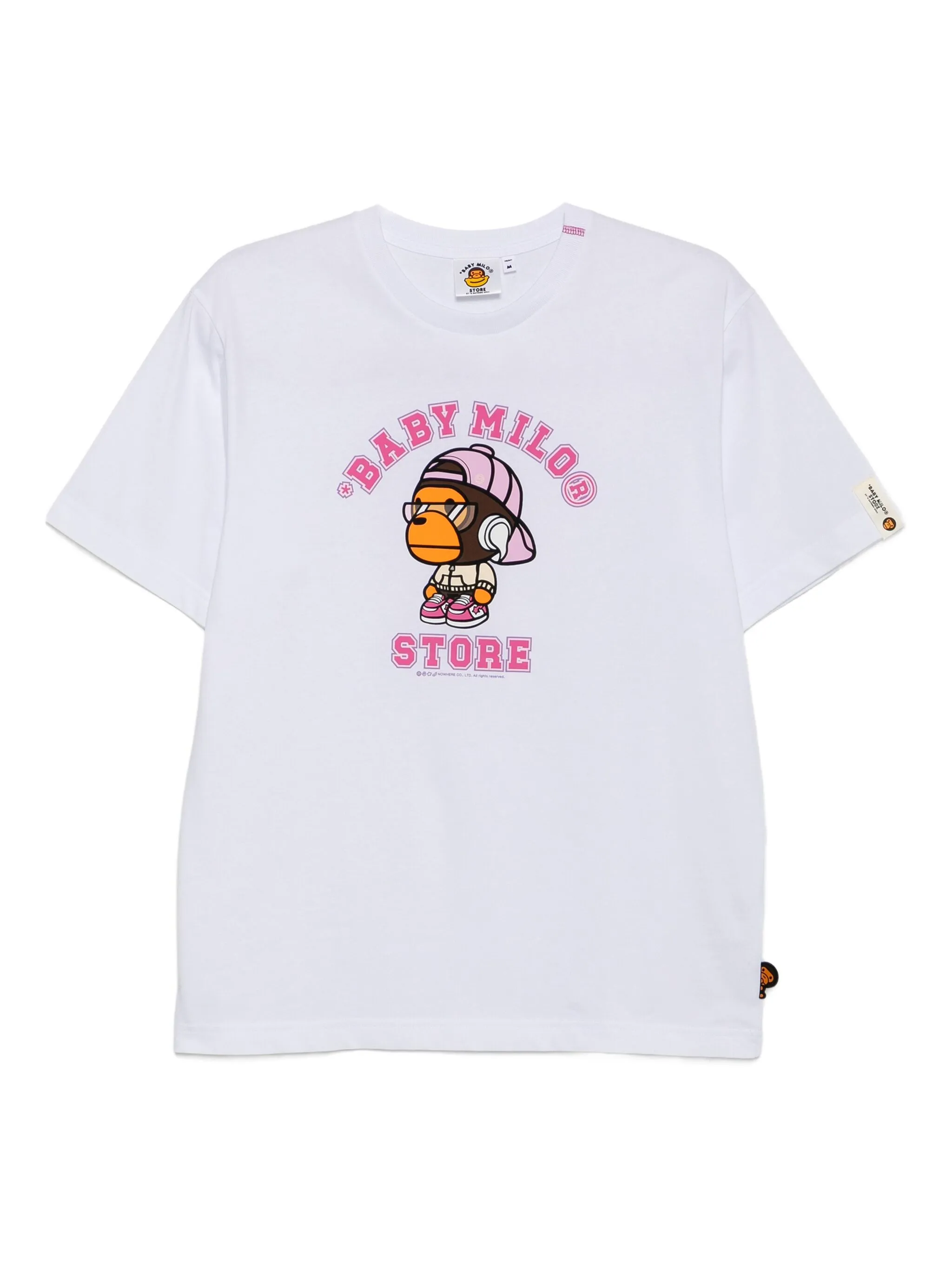 Футболка с графичным принтом Baby Milo Store By A Bathing Ape, белый
Футболка с графичным принтом Baby Milo Store By A Bathing Ape, белый