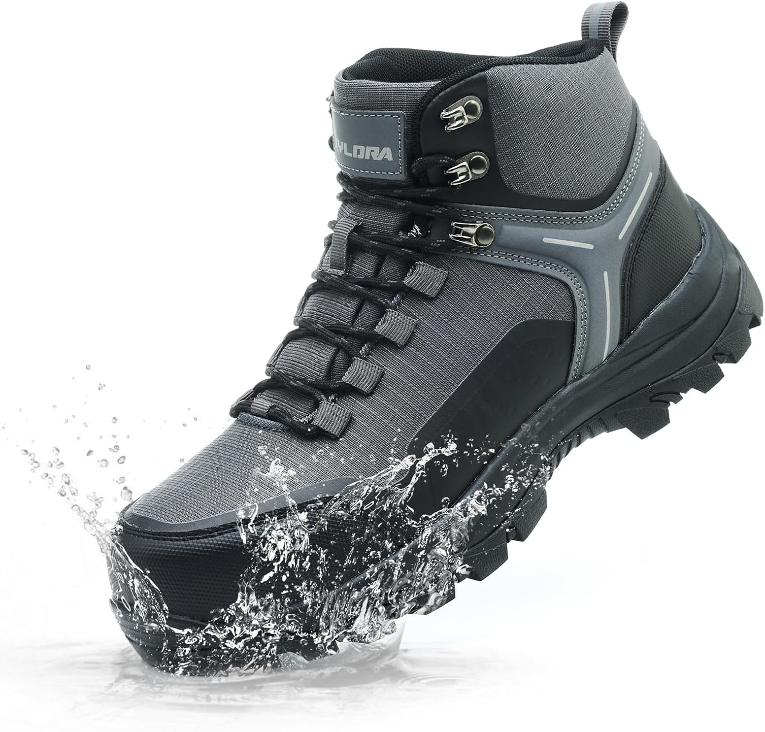 Водонепроницаемые ботинки с стальным носком для мужчин, широкие, противоскользящие, легкие, безопасные кроссовки для строительства с композитным носком Xyldra, черный/серый
Водонепроницаемые ботинки с стальным носком для мужчин, широкие, противоскользящие, легкие, безопасные кроссовки для строительства с композитным носком Xyldra, черный/серый