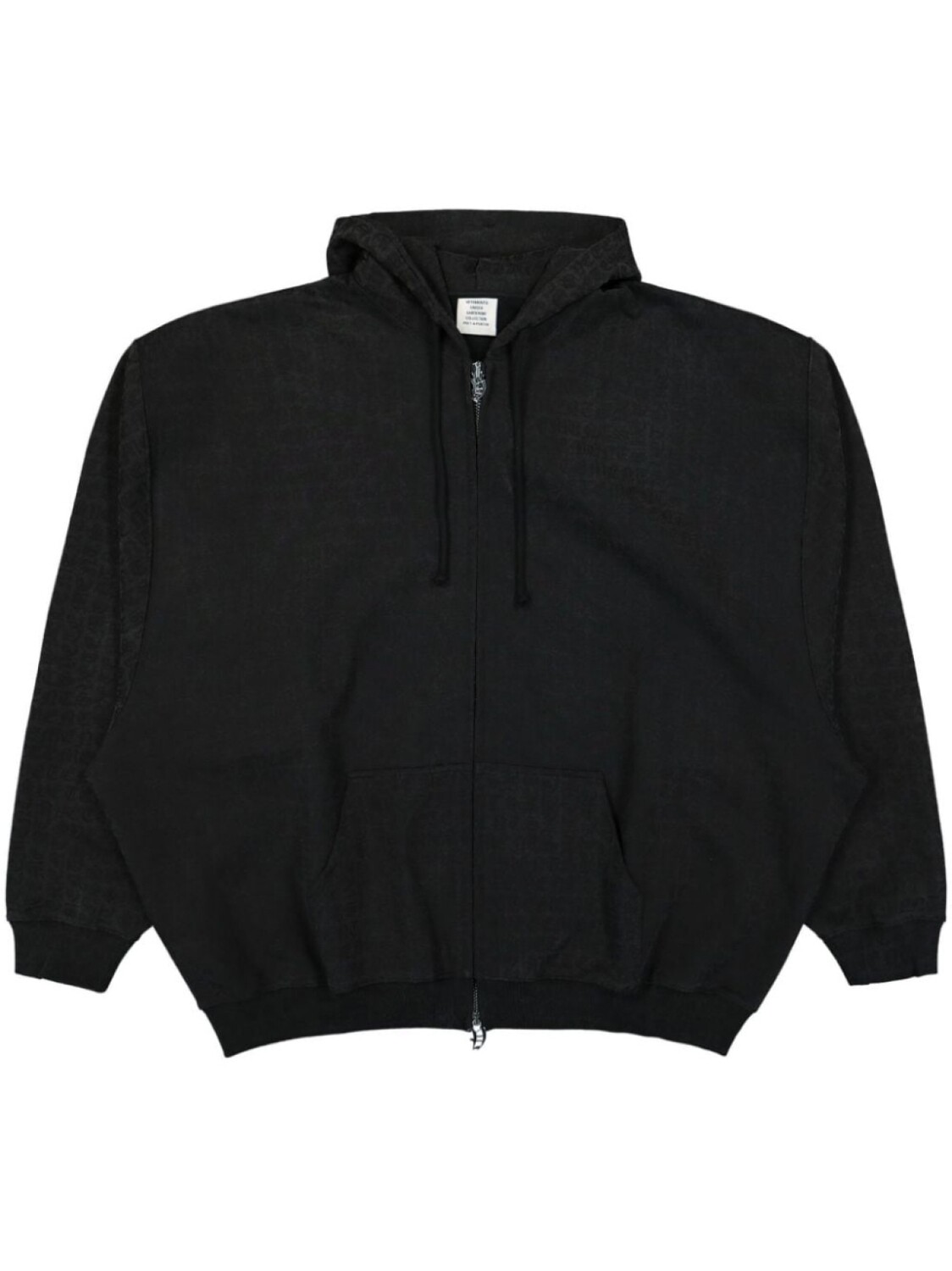 VETEMENTS толстовка с монограммой, черный
VETEMENTS толстовка с монограммой, черный