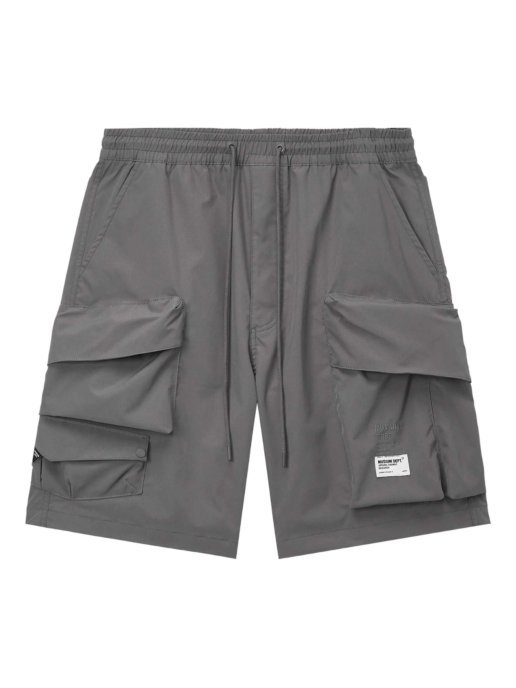 Шорты-бермуды с вышитым логотипом Musium Div., серый
Шорты-бермуды с вышитым логотипом Musium Div., серый
