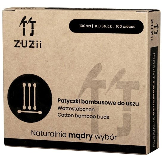 Бамбуковые палочки для ушей, 100 шт. Zuzii
Бамбуковые палочки для ушей, 100 шт. Zuzii