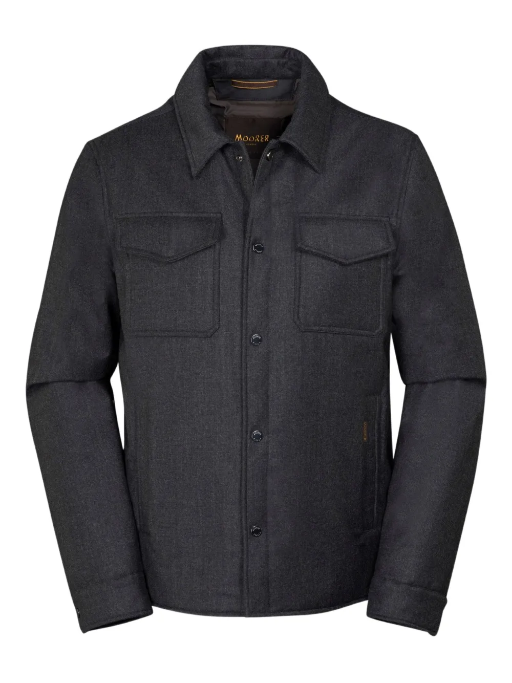 Рубашка-куртка с клапанами на карманах Moorer, черный
Рубашка-куртка с клапанами на карманах Moorer, черный