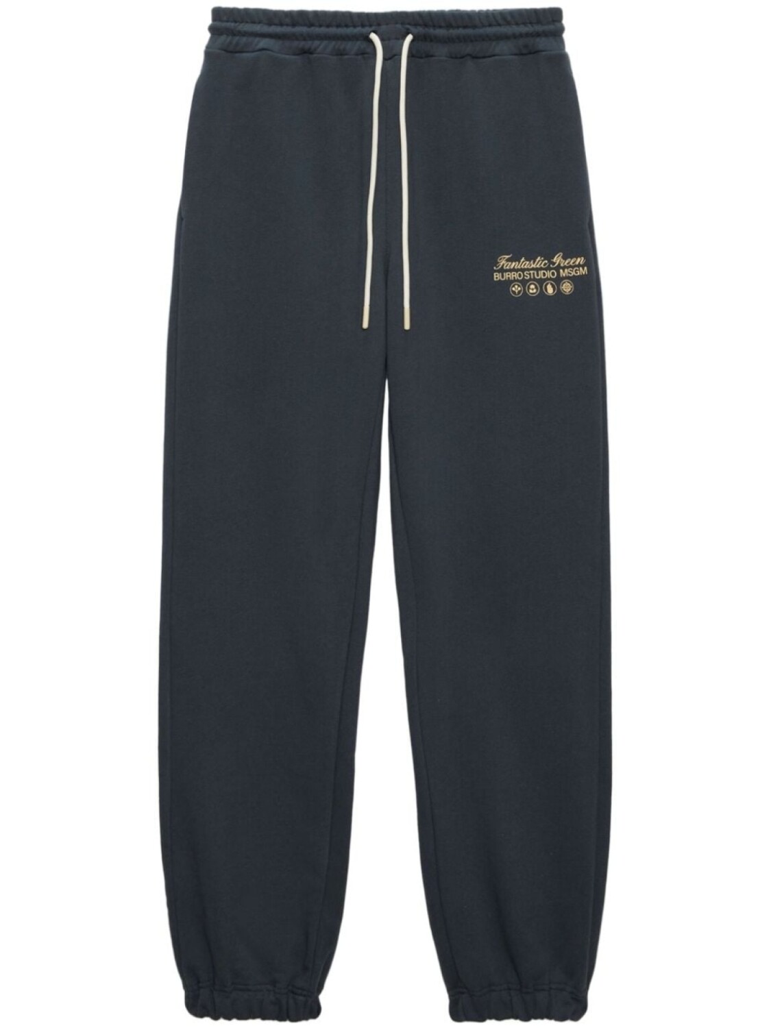 MSGM джогеры с логотипом, серый 
MSGM джогеры с логотипом, серый