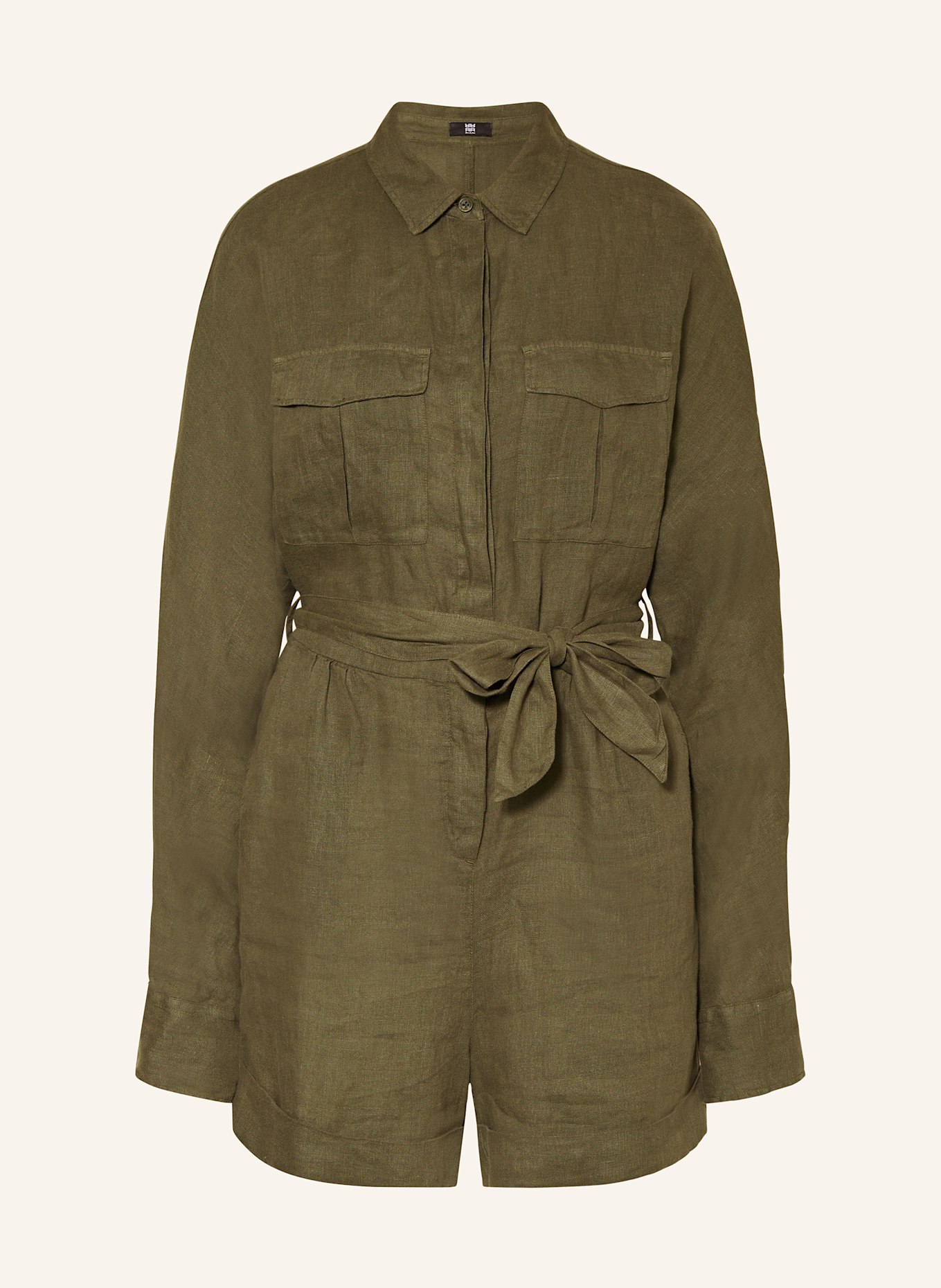 Льняной комбинезон Riani, зеленый 
Льняной комбинезон Riani, зеленый