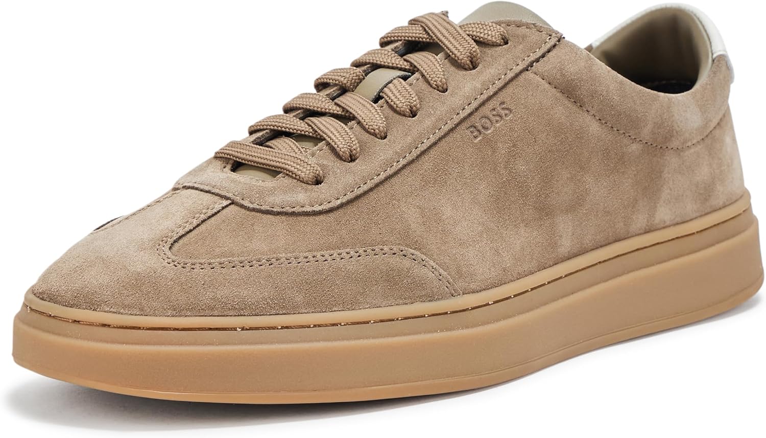 BOSS мужские кроссовки Kieran Cupsole Suede, Truffle
BOSS мужские кроссовки Kieran Cupsole Suede, Truffle