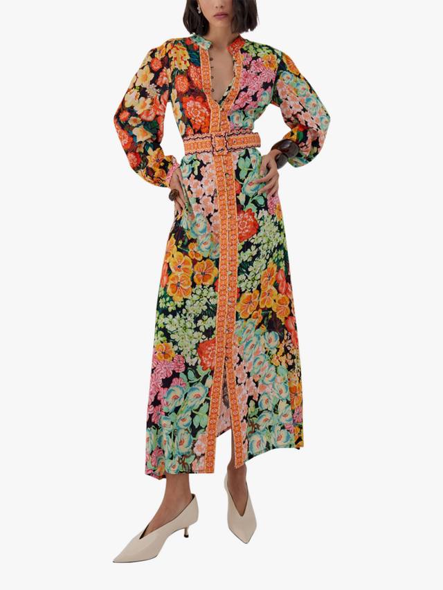 Платье в цветочек от амары Raishma, черный/разноцветный
Платье в цветочек от амары Raishma, черный/разноцветный