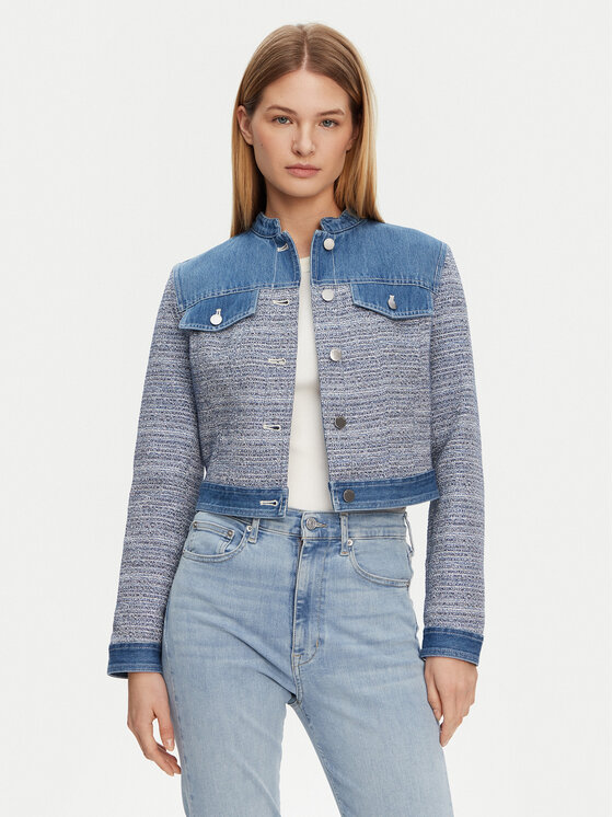 Джинсовая куртка обычного кроя W5GL23 WH610 Guess, синий
Джинсовая куртка обычного кроя W5GL23 WH610 Guess, синий