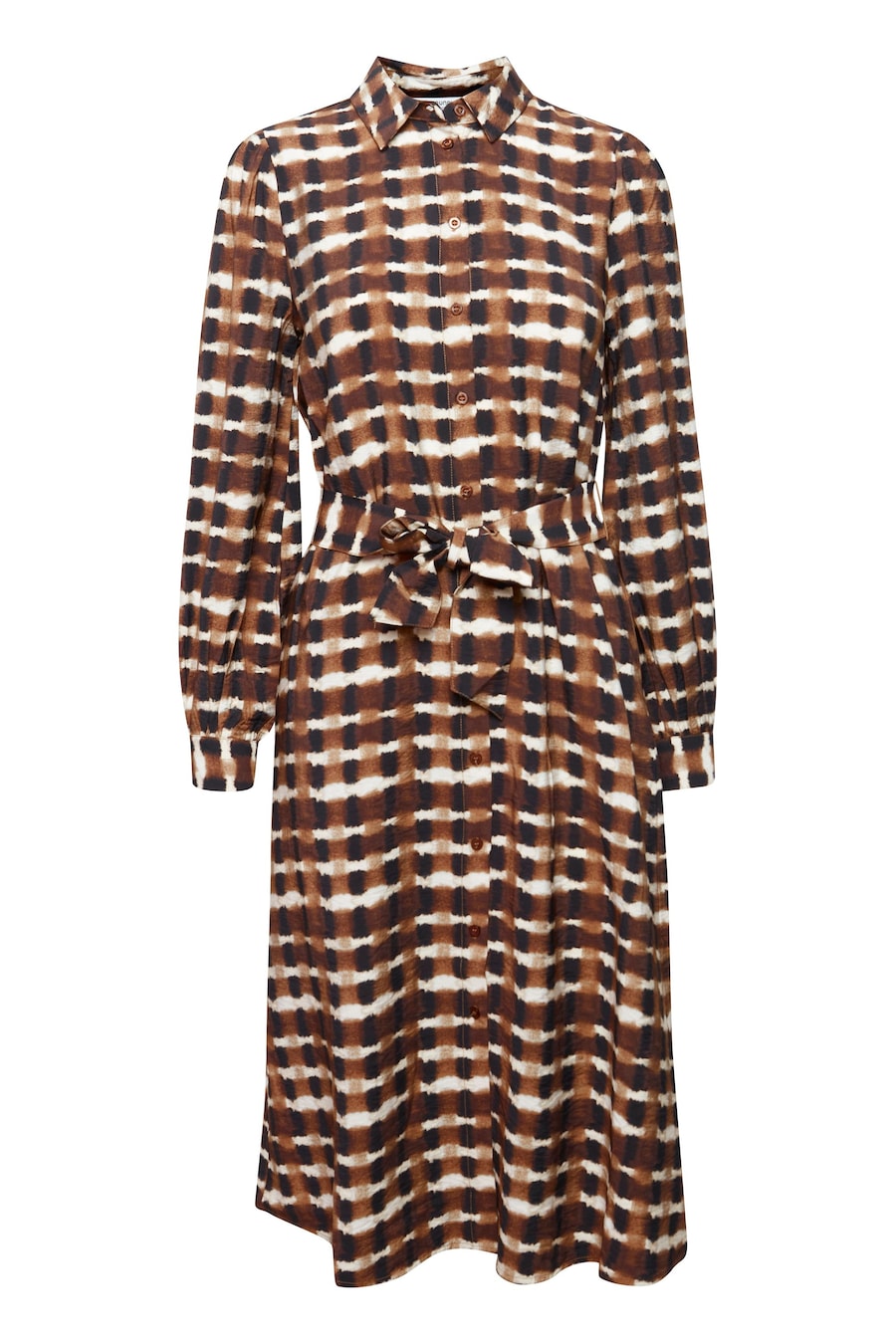 Платье-рубашка b.young IBINE, коричневый
Платье-рубашка b.young IBINE, коричневый