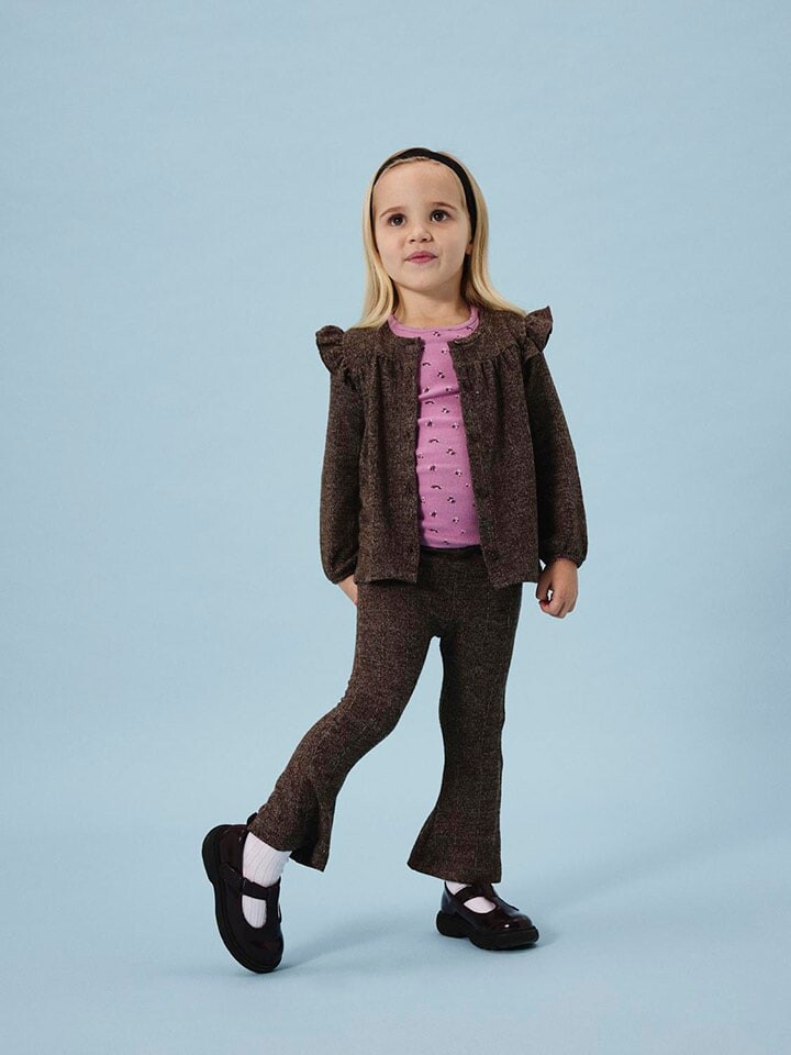 Тканевые брюки name it Schlaghose Rose, коричневый
Тканевые брюки name it Schlaghose Rose, коричневый