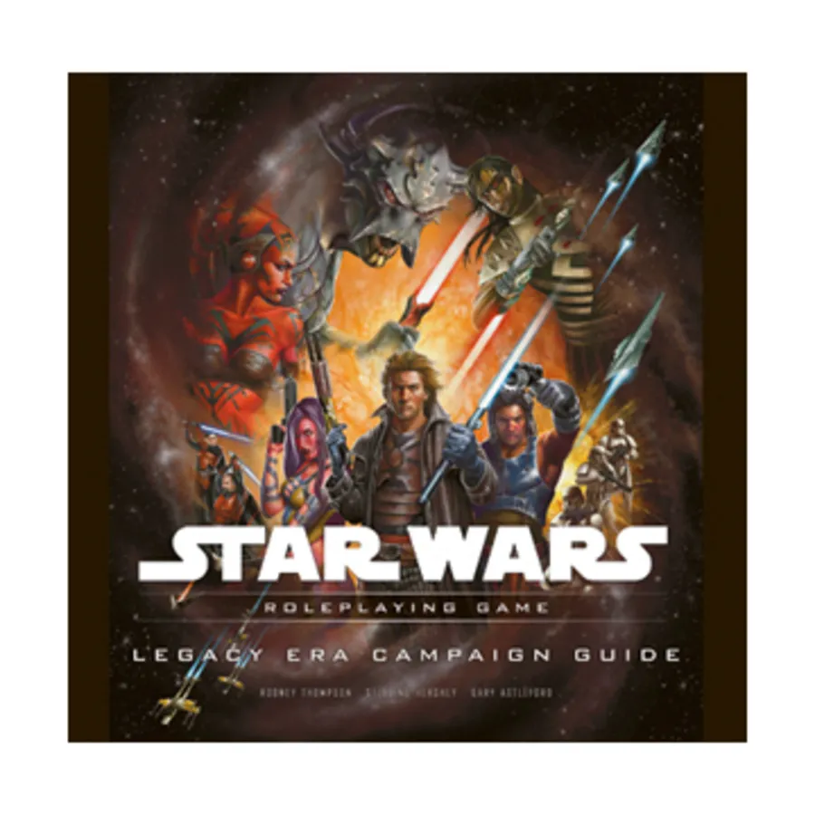 Legacy Era Campaign Guide, Star Wars (WOTC) (Saga Edition), твердый переплет
Legacy Era Campaign Guide, Star Wars (WOTC) (Saga Edition), твердый переплет