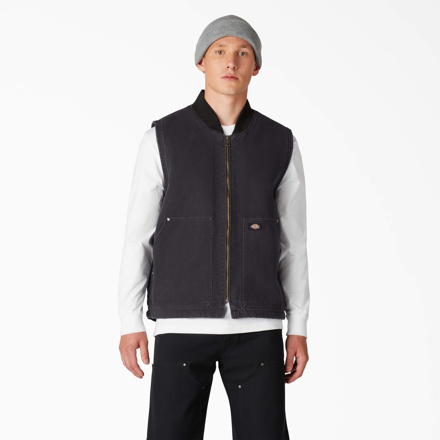 Жилет с высоким ворсом на флисовой подкладке Dickies Stonewashed Duck, цвет Stonewashed Black (Sbk)
Жилет с высоким ворсом на флисовой подкладке Dickies Stonewashed Duck, цвет Stonewashed Black (Sbk)
