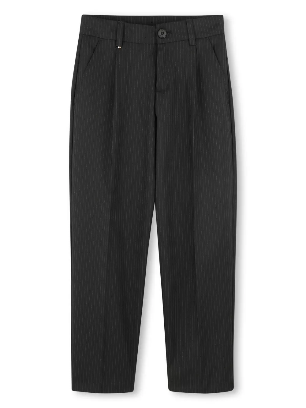 Полосатые брюки строгого кроя BOSS Kidswear, черный
Полосатые брюки строгого кроя BOSS Kidswear, черный