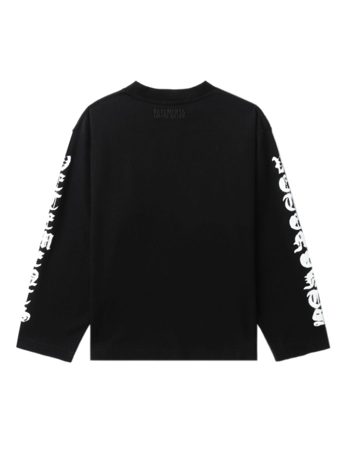 Футболка детская Vetements из хлопка Vetements Kids, черный
Футболка детская Vetements из хлопка Vetements Kids, черный