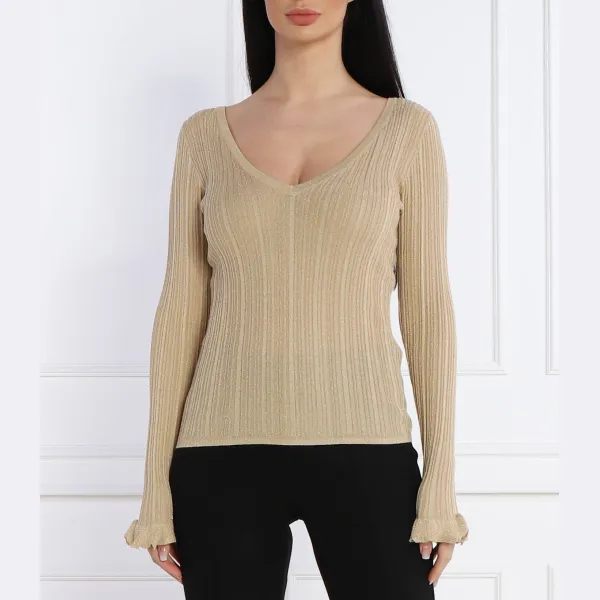 Свитер обычного кроя Liu Jo, золотой
Свитер обычного кроя Liu Jo, золотой