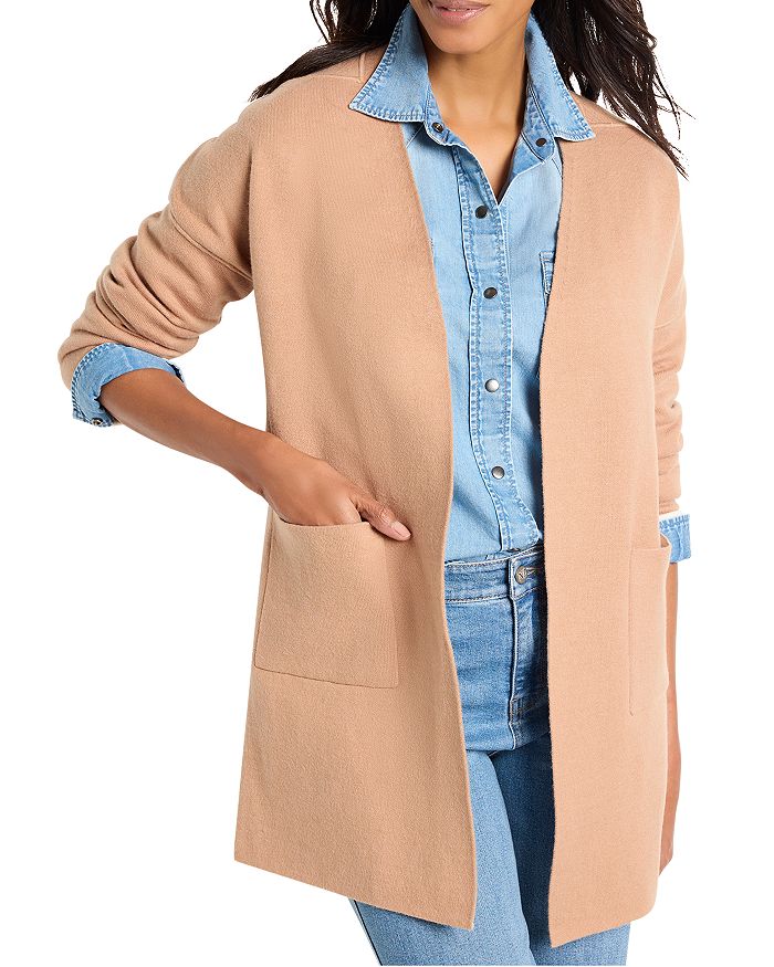 Реверсивный вязаный кардиган-свитер NIC+ZOE, коричневый
Реверсивный вязаный кардиган-свитер NIC+ZOE, коричневый