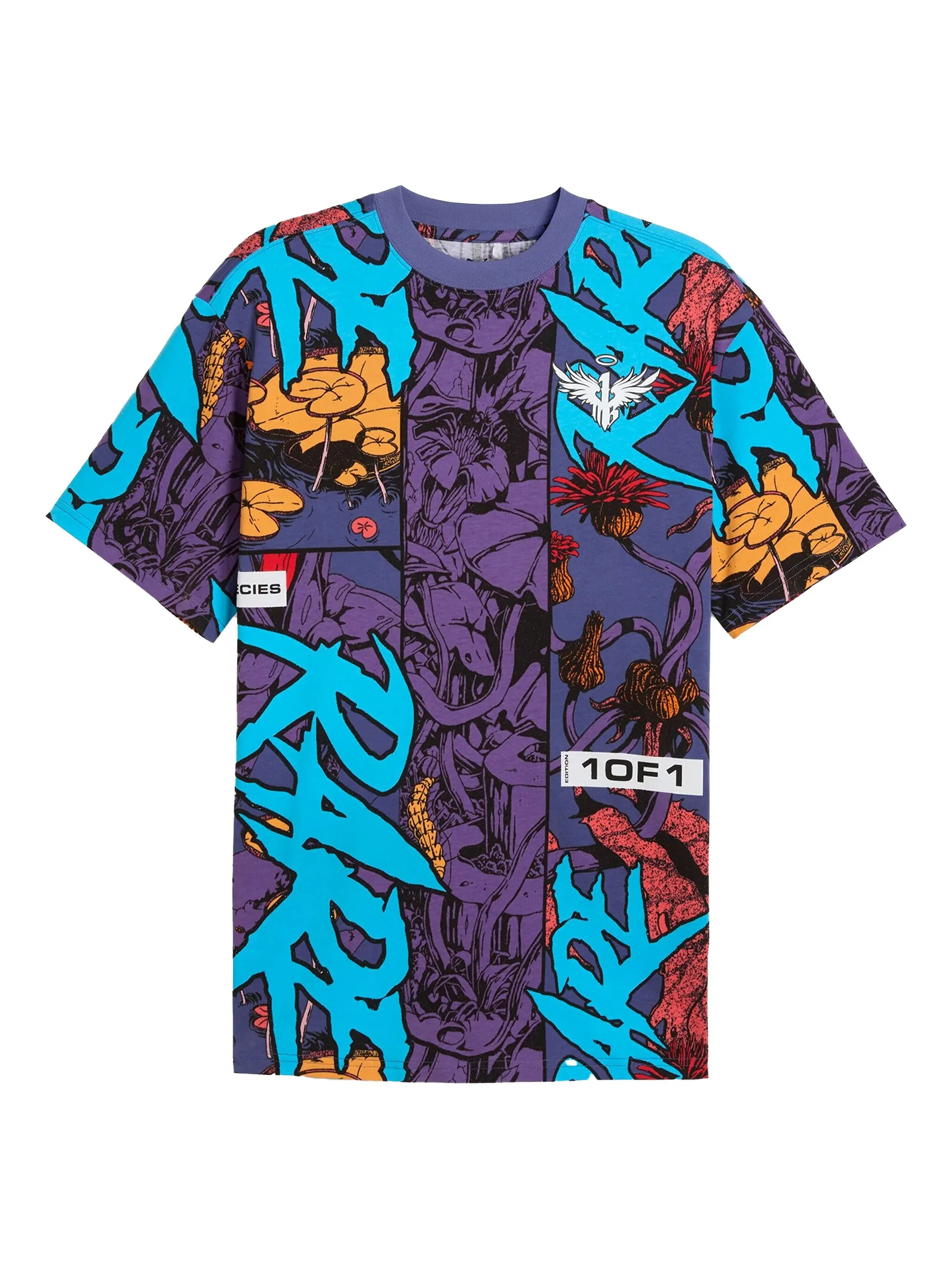 Футболка с принтом из коллаборации с LaMelo Ball Puma, фиолетовый
Футболка с принтом из коллаборации с LaMelo Ball Puma, фиолетовый