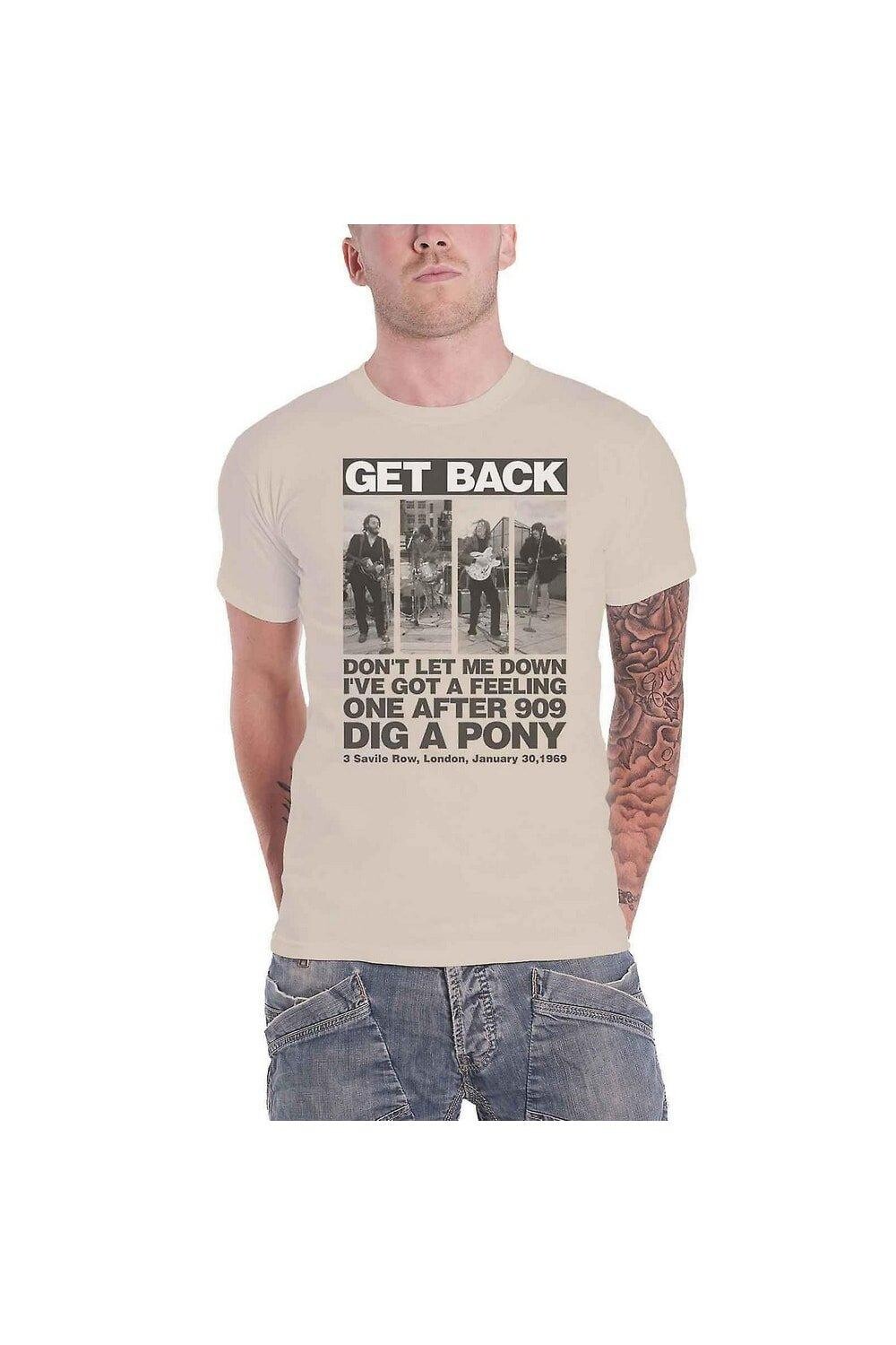 Футболка с панелью на крыше The Beatles, нюд
Футболка с панелью на крыше The Beatles, нюд