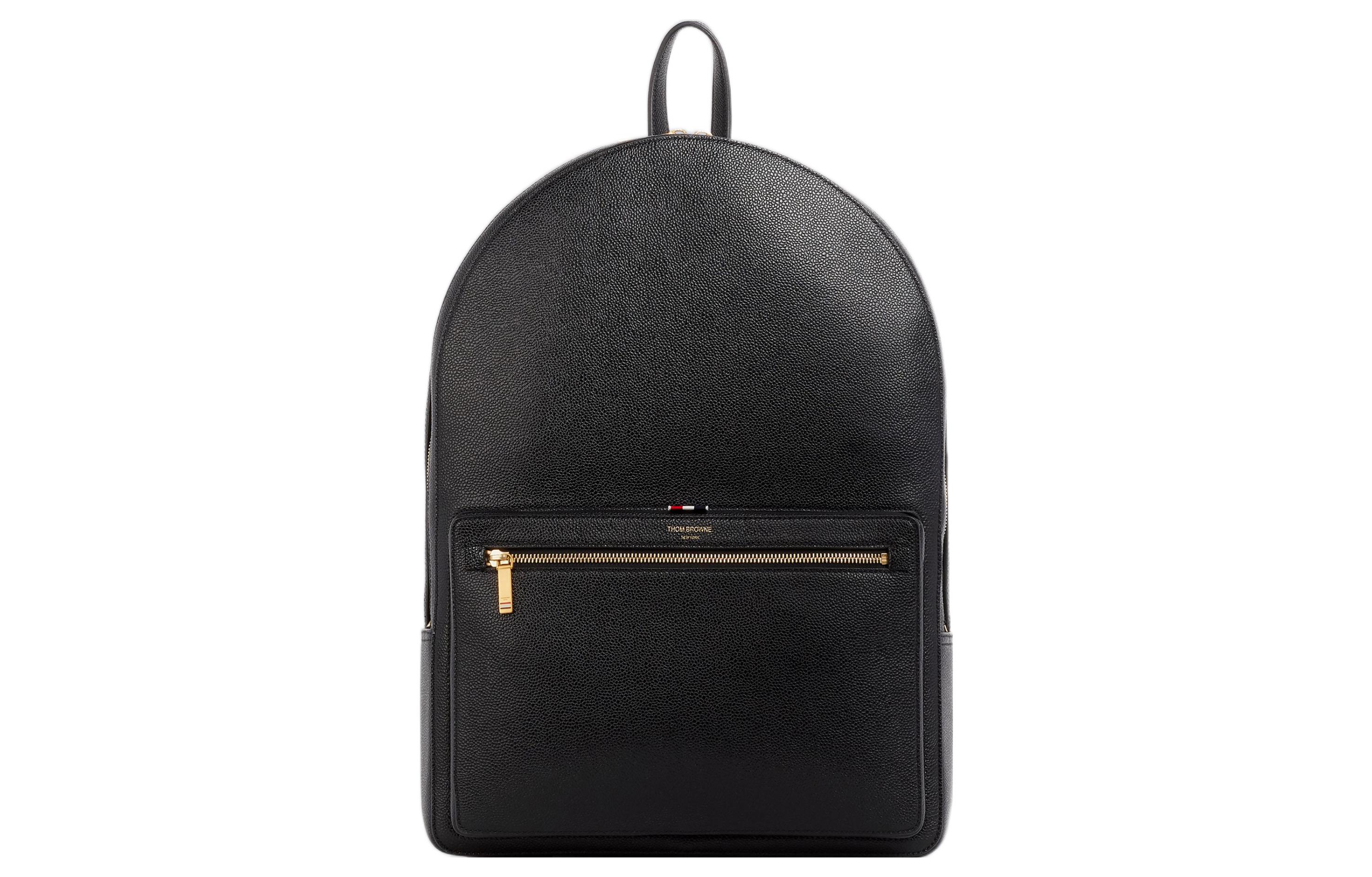 THOM BROWNE Кожаный рюкзак унисекс черный
THOM BROWNE Кожаный рюкзак унисекс черный