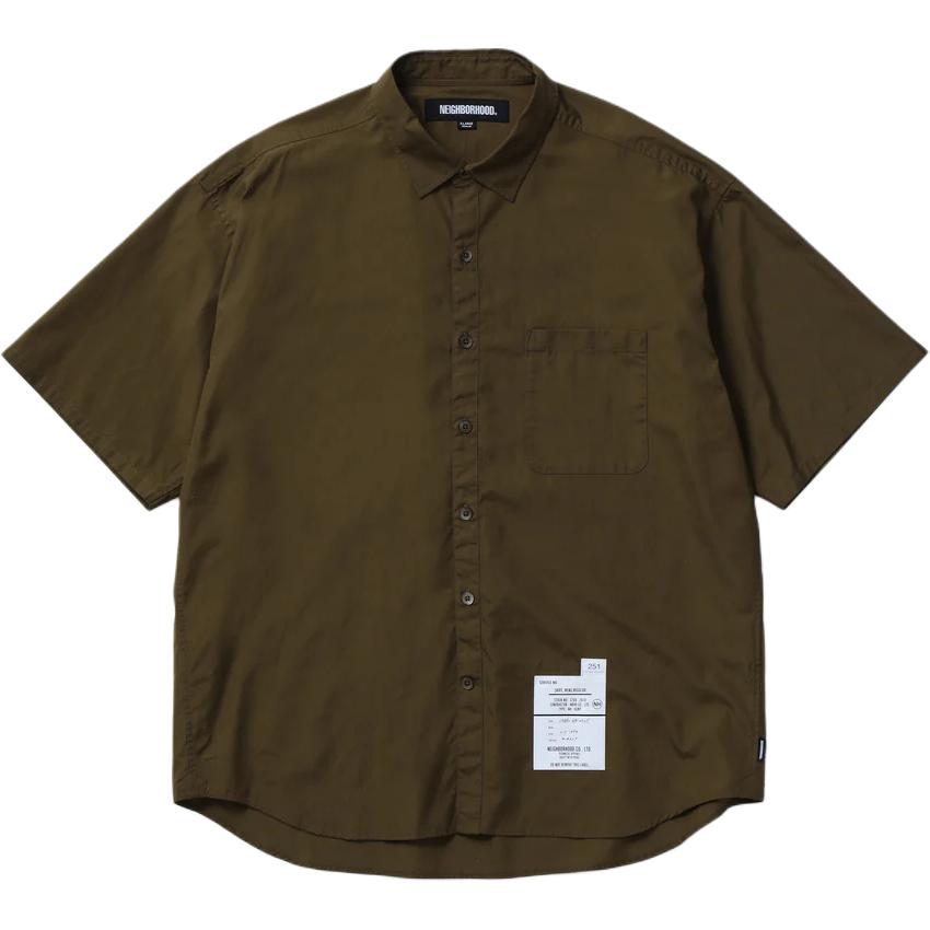 Рубашка с коротким рукавом и нагрудным карманом Neighborhood, оливковый umber
Рубашка с коротким рукавом и нагрудным карманом Neighborhood, оливковый umber
