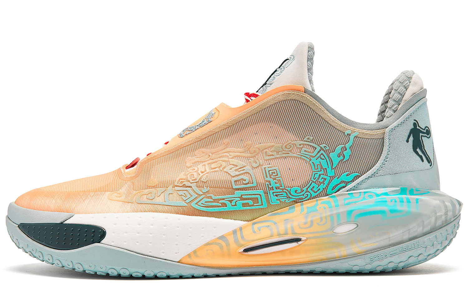 Баскетбольные кроссовки Sharp Edge RISE1.5 мужские низкие Мерцающий оранжевый туманно-зеленый QIAODAN
Баскетбольные кроссовки Sharp Edge RISE1.5 мужские низкие Мерцающий оранжевый туманно-зеленый QIAODAN