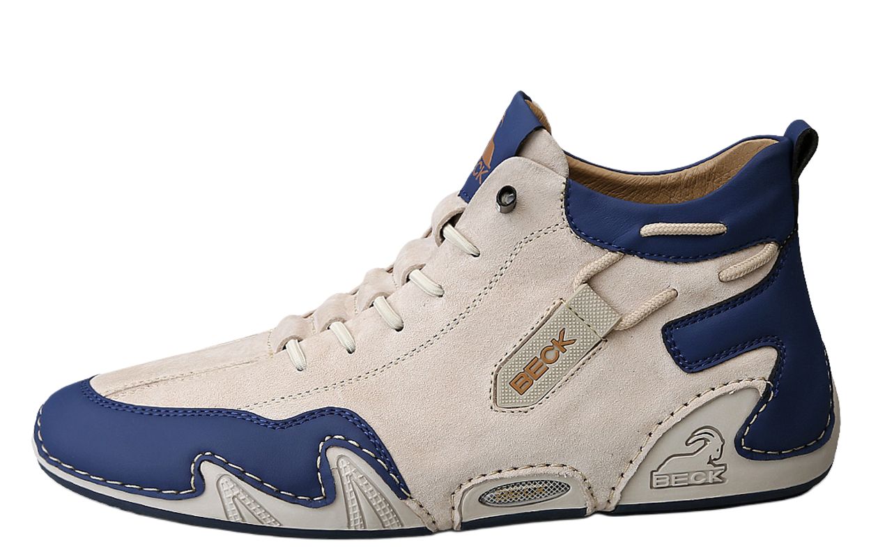 BECK Мужские полувысокие повседневные ботинки с амортизацией, противоскользящей и износостойкой подошвой, песчано-голубые, цвет Sand Blue
BECK Мужские полувысокие повседневные ботинки с амортизацией, противоскользящей и износостойкой подошвой, песчано-голубые, цвет Sand Blue