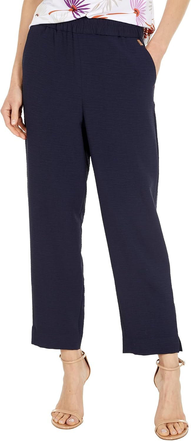 Женские укороченные брюки Tommy Hilfiger с жатым эффектом, Midnight
Женские укороченные брюки Tommy Hilfiger с жатым эффектом, Midnight