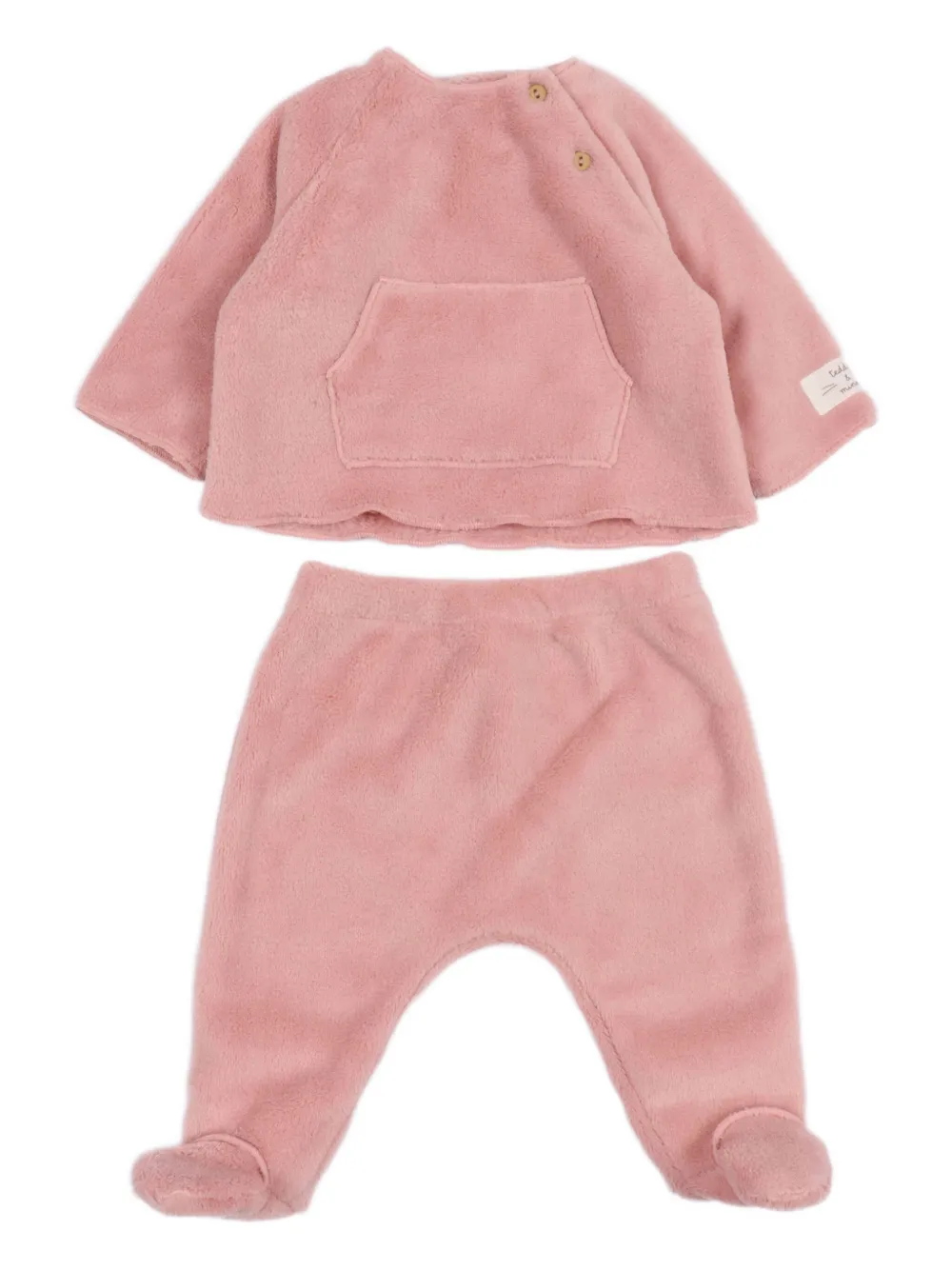 Флисовый комплект из двух предметов с застежкой на пуговицы и брюками TEDDY & MINOU, розовый
Флисовый комплект из двух предметов с застежкой на пуговицы и брюками TEDDY & MINOU, розовый