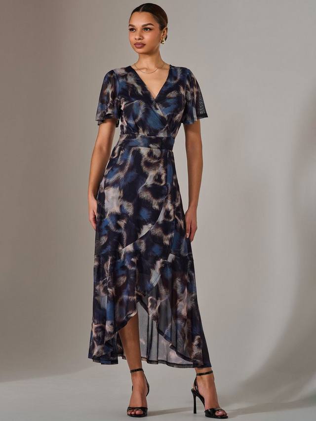 Платье мидакси с абстрактным сетчатым рукавом Jolie Moi, разноцветный
Платье мидакси с абстрактным сетчатым рукавом Jolie Moi, разноцветный