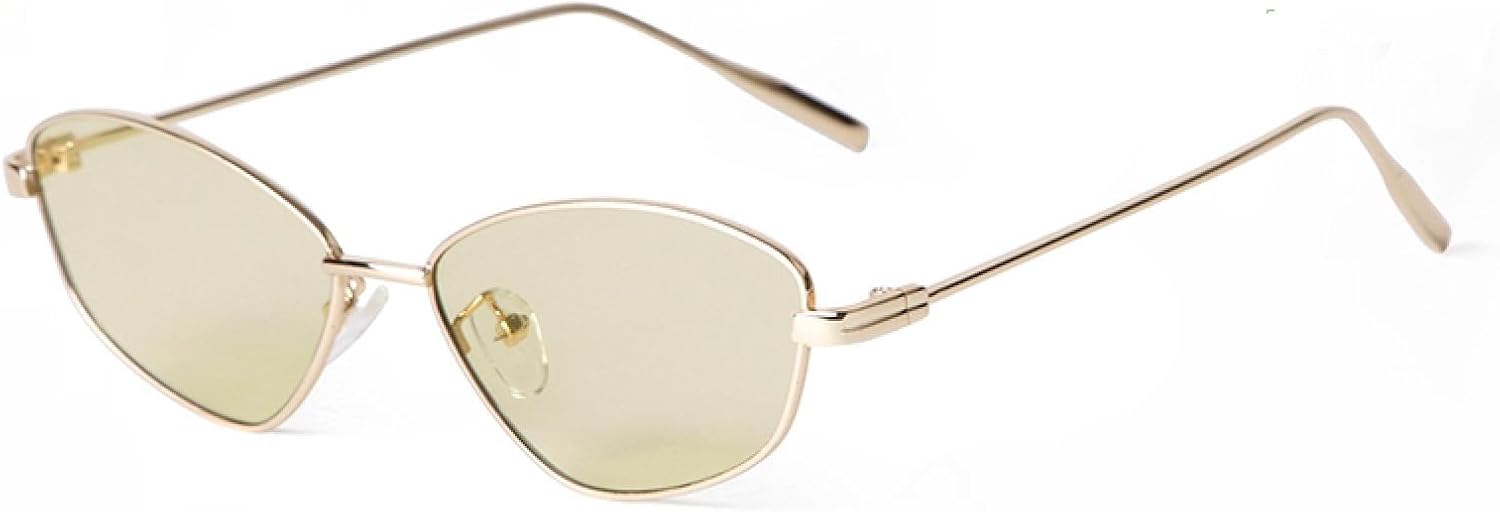 Модные металлические солнцезащитные очки «кошачий глаз» для женщин, желтые линзы, защита от УФ-излучения UV400, многоугольные ретро-солнцезащитные очки для женщин WNCKSQ, C3
Модные металлические солнцезащитные очки «кошачий глаз» для женщин, желтые линзы, защита от УФ-излучения UV400, многоугольные ретро-солнцезащитные очки для женщин WNCKSQ, C3