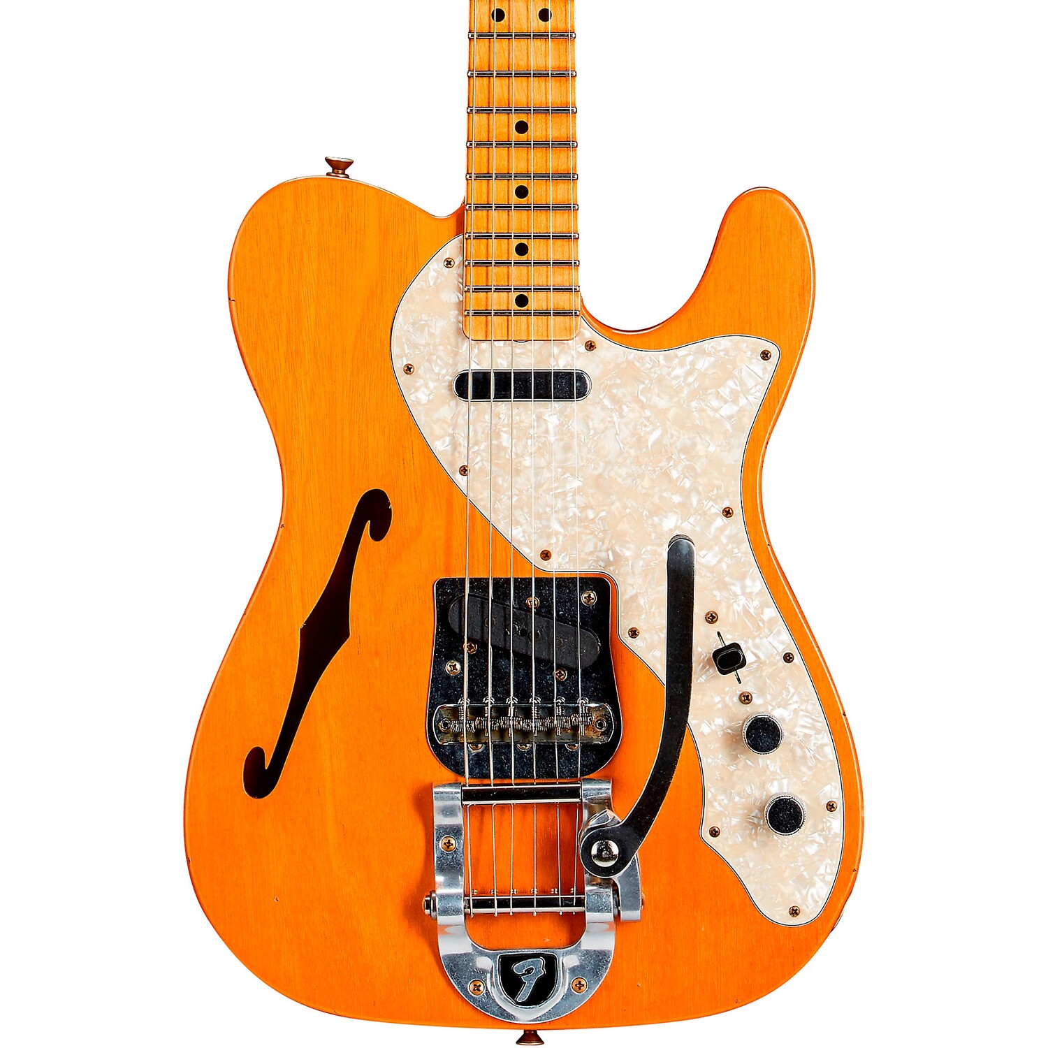 Fender Custom Shop '68 Telecaster Thinline Journeyman Relic Vintage Электрогитара Kalamazoo из красного дерева, состаренная натуральная
Fender Custom Shop '68 Telecaster Thinline Journeyman Relic Vintage Электрогитара Kalamazoo из красного дерева, состаренная натуральная