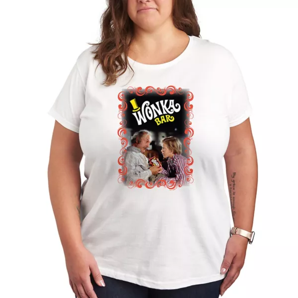 Футболка с принтом «Чарли и дедушка Джо» из фильма «Вилли Вонка и шоколадная фабрика» Licensed Character, белый 
Футболка с принтом «Чарли и дедушка Джо» из фильма «Вилли Вонка и шоколадная фабрика» Licensed Character, белый
