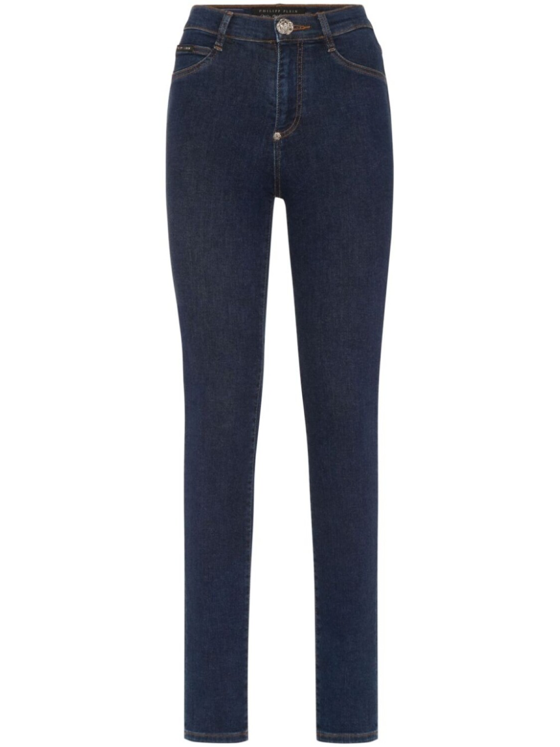 Philipp Plein джеггинсы с завышенной талией, синий
Philipp Plein джеггинсы с завышенной талией, синий