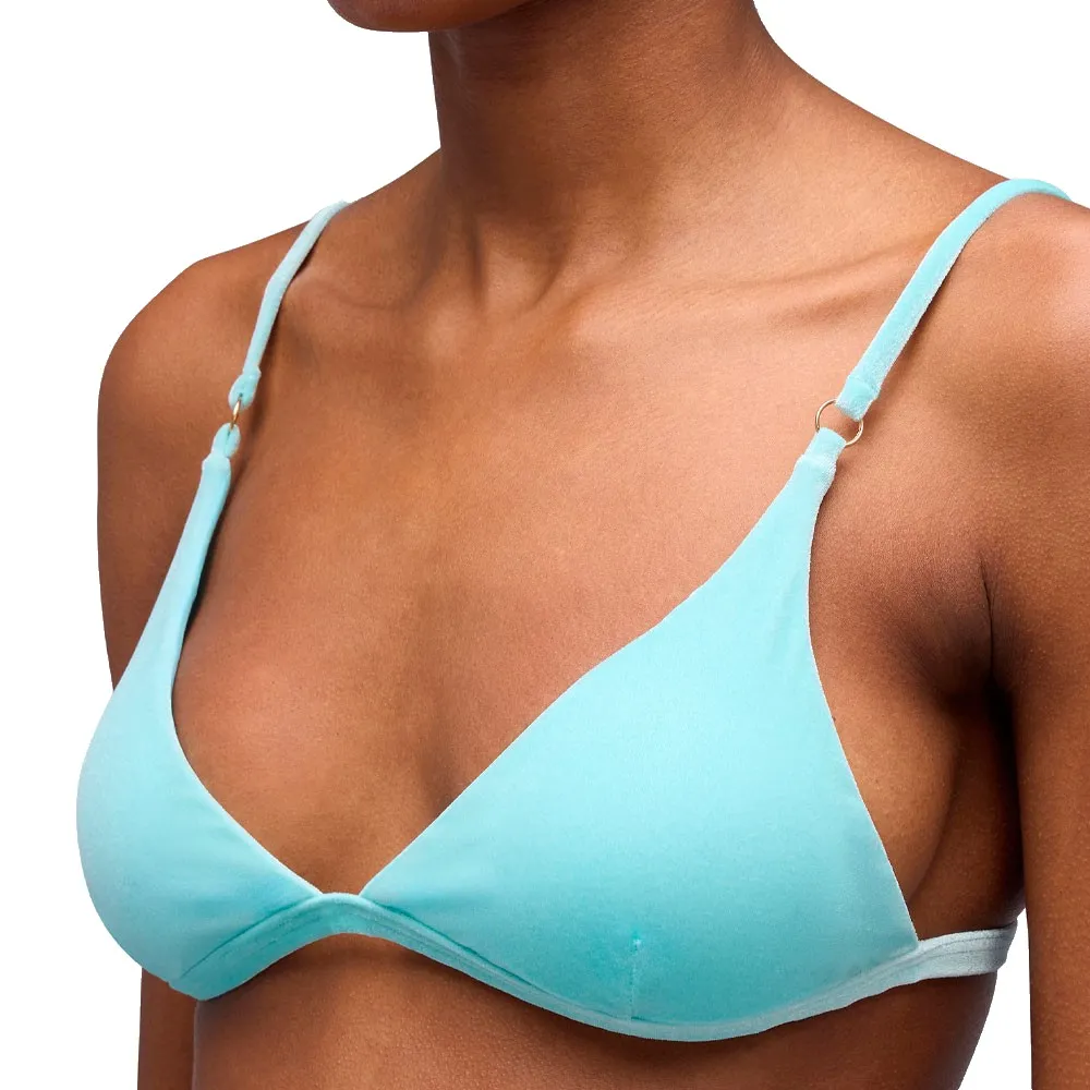 Топ бикини Sundek Andress velvet bralette, синий
Топ бикини Sundek Andress velvet bralette, синий