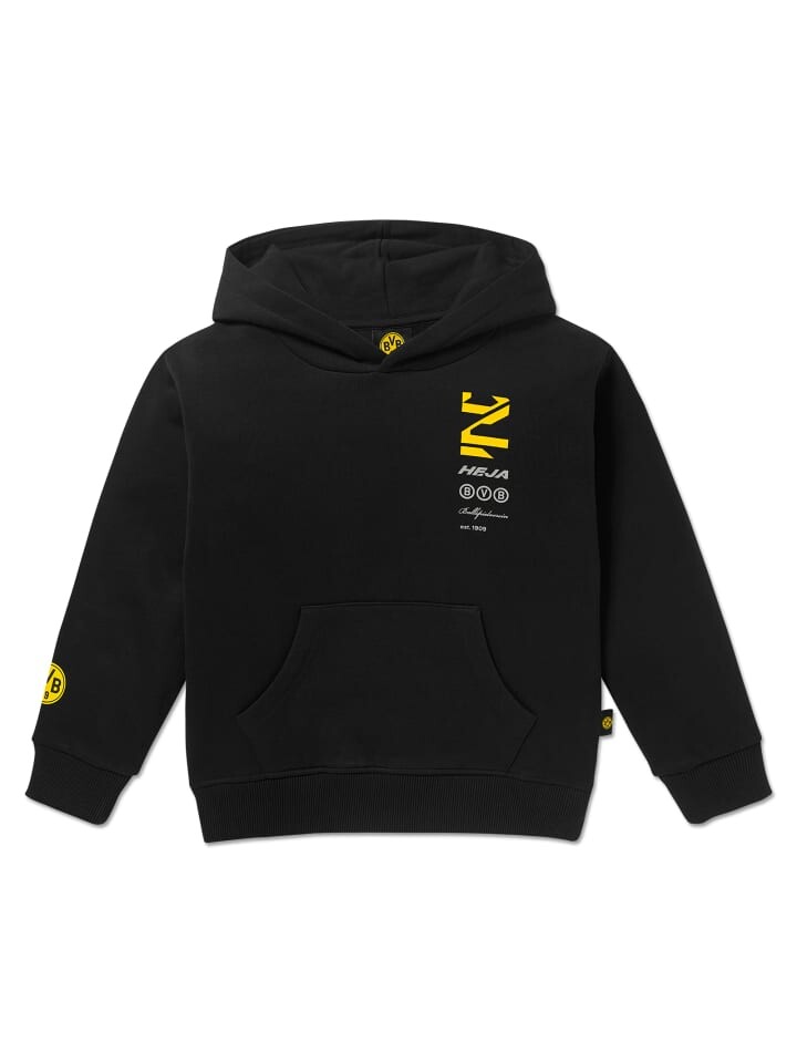 Пуловер с капюшоном BVB Hoodie oversized Kinder, черный
Пуловер с капюшоном BVB Hoodie oversized Kinder, черный